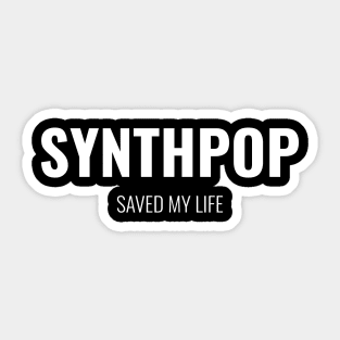 Synthpop Sticker